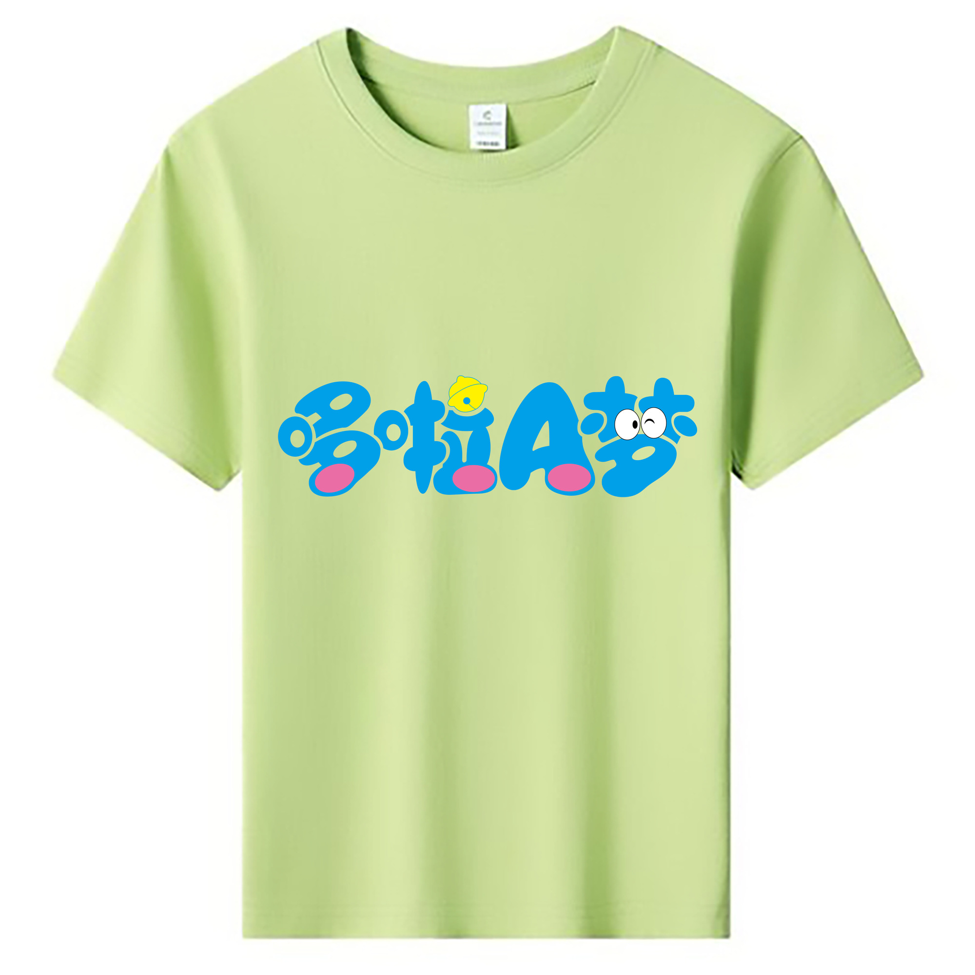 （画像用） ドラえもん Doraemon 綿100％キッズTシャツ（フロントプリント）